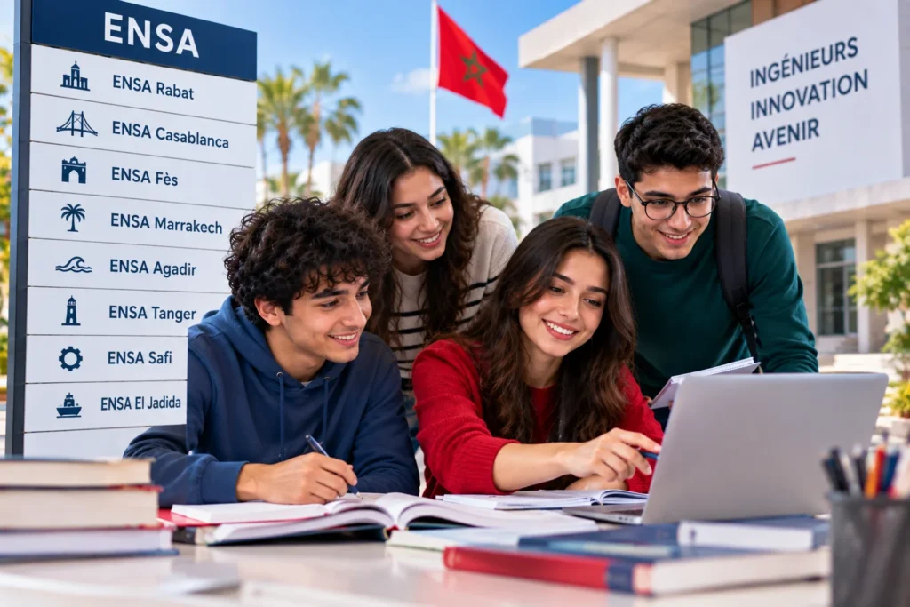 ENSA : les écoles du réseau et les filières accessibles